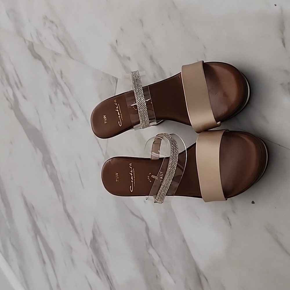Women's wedge sandal, 7.5